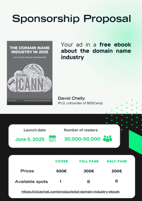 sponsoring domain industry